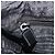 Zaino PRADA Nylon Nero Argento Auth 188430 - vista 26