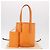 Borsa a Spalla LOUIS VUITTON Epi Bucket PM Arancione Mandarin M5899H LV Auth 191260V Grigio - vista 12