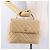 CHANEL Matelasse Hand Bag Lamb Skin Beige Gold CC Auth ka5163V D'oro - vista 28