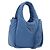 Borsa PRADA in pelle 2way Blu Argento Auth 191476SM