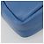 Borsa PRADA in pelle 2way Blu Argento Auth 191476SM - vista 16