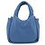 Borsa PRADA in pelle 2way Blu Argento Auth 191476SM - vista 2