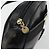 Borsa a Spalla Salvatore Ferragamo Vala Pelle Nera Oro Auth BA13992 Nero D'oro - vista 10
