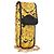 Pochette a Spalla Gianni Versace Chain PVC Canvas Yellow Gold Auth BA14033 D'oro Giallo