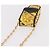 Pochette a Spalla Gianni Versace Chain PVC Canvas Yellow Gold Auth BA14033 D'oro Giallo - vista 6