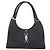 Borsa GUCCI GG Canvas Jackie Nera Argento 002 1067 Auth 190433A Nero - vista 13