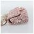 Borsa a Spalla con Catena CHANEL Tweed 2way Pink Gold CC Auth 191647SAM Rosa D'oro - vista 3