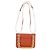 Borsa a tracolla BOTTEGA VENETA Mount Chain in pelle 2way Arancione Oro Auth 190620V - vista 2