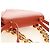 Borsa a tracolla BOTTEGA VENETA Mount Chain in pelle 2way Arancione Oro Auth 190620V - vista 6