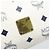 Borsa a mano MCM Vicetos Logogram in PVC e pelle bianco e oro Auth 191298 D'oro - vista 12