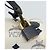 Borsa a mano MCM Vicetos Logogram in PVC e pelle bianco e oro Auth 191298 D'oro - vista 19