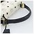 Borsa a mano MCM Vicetos Logogram in PVC e pelle bianco e oro Auth 191298 D'oro - vista 7