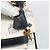Borsa a mano MCM Vicetos Logogram in PVC e pelle bianco e oro Auth 191298 D'oro - vista 9