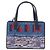 Borsa a mano LOEWE in pelle 2way Navy Silver Auth 191686M Argento Blu navy - vista 13