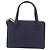 Borsa a mano LOEWE in pelle 2way Navy Silver Auth 191686M Argento Blu navy - vista 2