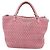 Borsa a tracolla Miu Miu Matelasse Chain in pelle 2way Rosa Argento Auth 190606 - vista 13