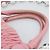 Borsa a tracolla Miu Miu Matelasse Chain in pelle 2way Rosa Argento Auth 190606 - vista 15