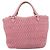 Borsa a tracolla Miu Miu Matelasse Chain in pelle 2way Rosa Argento Auth 190606 - vista 2