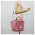 Borsa a tracolla Miu Miu Matelasse Chain in pelle 2way Rosa Argento Auth 190606 - vista 30