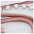 Borsa a tracolla Miu Miu Matelasse Chain in pelle 2way Rosa Argento Auth 190606 - vista 7