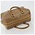 Céline Borsa CELINE Macadam Canvas PVC Beige Oro Autentica 186694 D'oro - vista 6
