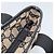 Borsa Tote GUCCI GG Canvas Nera 019 0402 Auth ka5189 Nero - vista 10