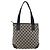 Borsa Tote GUCCI GG Canvas Nera 019 0402 Auth ka5189 Nero - vista 2
