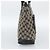 Borsa Tote GUCCI GG Canvas Nera 019 0402 Auth ka5189 Nero - vista 3