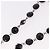 Collana Miu Miu Metal Black Silver Auth BA14047A Nero Argento - vista 10