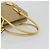 Borsa PRADA in tela beige argento Auth ka5146A - vista 8