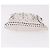 Clutch PRADA in pelle bianco e argento Auth BA13824V - vista 3