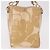 Borsa Tote con tracolla a catena CHANEL in Raffia Beige Oro CC Auth 191448V D'oro - vista 3