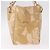 Borsa Tote con tracolla a catena CHANEL in Raffia Beige Oro CC Auth 191448V D'oro - vista 4