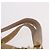 Borsa Tote con tracolla a catena CHANEL in Raffia Beige Oro CC Auth 191448V D'oro - vista 8
