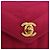 Borsa a tracolla CHANEL V Stitched Chain in raso Rosa e Oro CC Autentica 186601 D'oro - vista 18