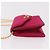 Borsa a tracolla CHANEL V Stitched Chain in raso Rosa e Oro CC Autentica 186601 D'oro - vista 4