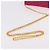 Borsa a tracolla CHANEL V Stitched Chain in raso Rosa e Oro CC Autentica 186601 D'oro - vista 7