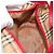 Borsa a mano BURBERRY Nova Check in tela Beige Gold Auth mr2701 D'oro - vista 12