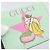 GUCCI Bananya Cartera Compacta de Cuero Verde Menta 701009 Auth 191625M - vista 17