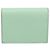 GUCCI Bananya Cartera Compacta de Cuero Verde Menta 701009 Auth 191625M - vista 2
