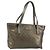 Borsa Tote GUCCI GG Implementation PVC Bronzo Argento 211133 Auth mr2649