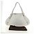 Borsa Tote Abbey GUCCI in pelle bianca e oro 130736 Auth 191308V Bianco D'oro - vista 12