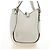 Borsa Tote Abbey GUCCI in pelle bianca e oro 130736 Auth 191308V Bianco D'oro - vista 3
