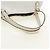 Borsa Tote Abbey GUCCI in pelle bianca e oro 130736 Auth 191308V Bianco D'oro - vista 6