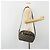 Borsa a tracolla Christian Dior Trotter Canvas Navy Gold Auth ep15075 D'oro Blu navy - vista 20