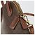 Céline Borsa a Mano CELINE Macadam Canvas PVC Pelle 2way Marrone Oro Auth gh2206 D'oro - vista 10