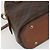 Céline Borsa a Mano CELINE Macadam Canvas PVC Pelle 2way Marrone Oro Auth gh2206 D'oro - vista 19