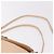 Chloé Borsa Chloe Lily in Pelle 2way Beige Oro Auth hk3885 D'oro - vista 14
