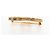 Spilla CHANEL COCO Mark in metallo color oro CC Autentica 190723M - vista 14