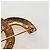 Spilla CHANEL COCO Mark in metallo color oro CC Autentica 190723M - vista 9